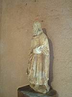 Statue de St Andre, pierre, XVIeme, prov. Salsigne (Aude), Musee de Carcassonne (2)